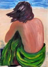 Mädchen am Strand von Barbara Lautenbach.jpg